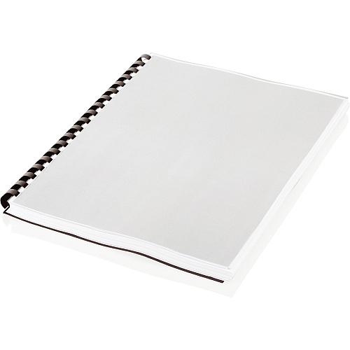 Mead CombBind Binding Spines 0.62" Maximum Capacity - 125 x Sheet Capacity - For Letter 8 1/2" x 11" Sheet - Plastic - 125 / Box (4000135)