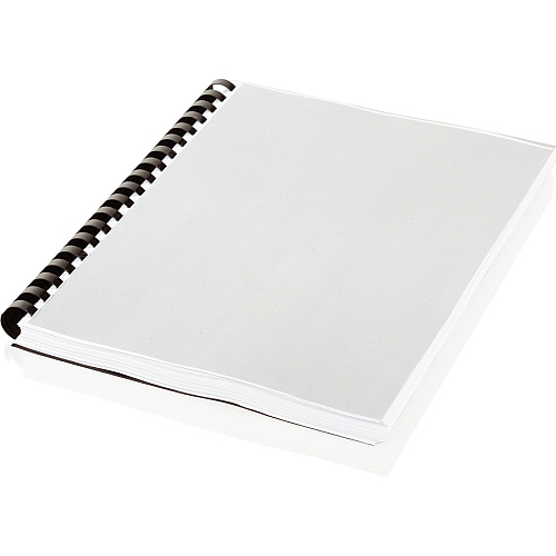 Mead CombBind Binding Spines 0.75" Maximum Capacity - 150 x Sheet Capacity - For Letter 8 1/2" x 11" Sheet - Plastic - 125 / Box (4000136)