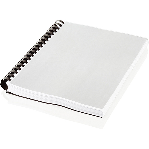 Mead CombBind Binding Spines 1" Maximum Capacity - 200 x Sheet Capacity - For Letter 8 1/2" x 11" Sheet - Plastic - 125 / Box (4000137)