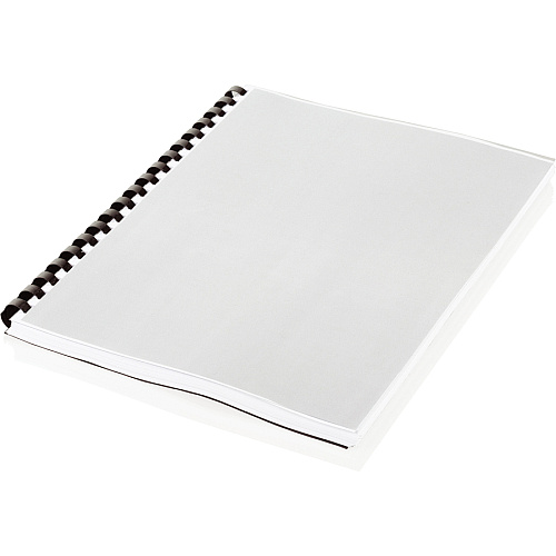 Mead CombBind Binding Spines 0.56" Maximum Capacity - 105 x Sheet Capacity - For Letter 8 1/2" x 11" Sheet - Plastic - 125 / Box (4000138)