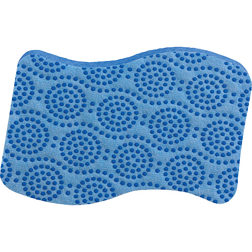 Scotch-Brite Scrub Dots Non-Scratch Sponge 4.8" Height x 6.5" Width x 2.5" Depth - 6/Pack - 4 / Carton - Blue (203064CT)