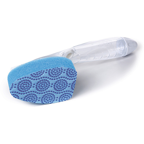 Scotch-Brite Scrub Dots Dishwand Refill 3.5" Width x 4.4" Length - 2/Pack - 7 / Carton - Blue (48727CT)