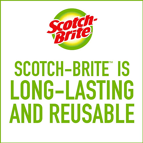 Scotch-Brite StayFresh Sponges 5.8" Height x 4.6" Width x 4.6" Depth - 4/Pack - 10 / Carton - Cellulose - Assorted (7274FDCT)