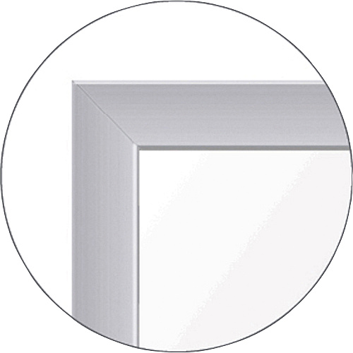 Ghent Dry Erase Board 36" (3 ft) Width x 24" (2 ft) Height - White Steel Surface - Satin Aluminum Frame - Rectangle - Horizontal - Magnetic - Stain Resistant, Ghost Resistant, Fade Resistant, Accessory Tray - 1 Each - TAA Compliant (GRPM302M23)