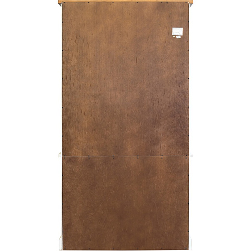 Martin Bookcase with Lower Doors 2 Door(s) - 4 Shelve(s) - 3 Adjustable Shelf(ves) - Finish: Weathered Wire Brushed Chalk - Rustic Knotty Cherry Table Top - 1 Each (IMDU4278D)