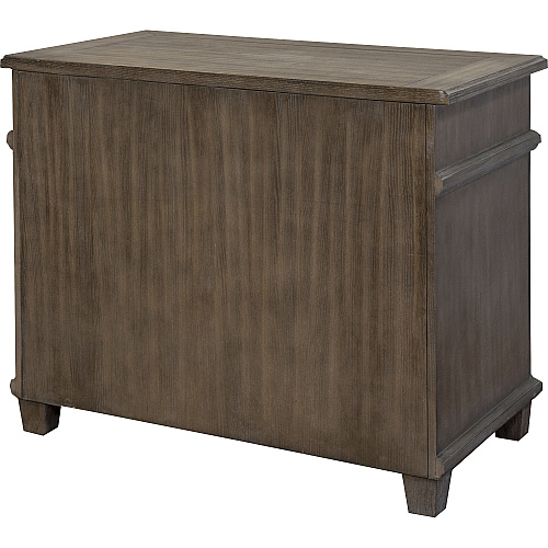 Martin Carson Lateral File - 2-Drawer Total Drawer(s): 2 - Material: Veneer, Solid Lumber - Finish: Weathered Dove - 1 Each (IMCA450)