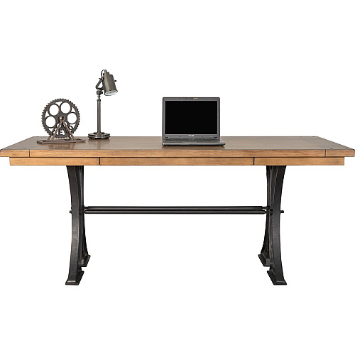 Martin Toulouse Writing Desk with Heavy Cast Legs Finish: Tuscan Chestnut - 1 Each (IMTE384TBLBR)