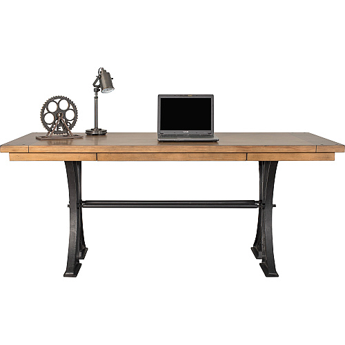 Martin Toulouse Writing Desk with Heavy Cast Legs Finish: Tuscan Chestnut - 1 Each (IMTE384TBLBR)