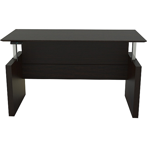Safco Medina Height-Adjustable 72" Straight Height Adjustable Desk 49.2" Height x 72" Width x 36" Depth, 1" Thickness Work Surface - Beveled Edge - Material: Laminate - Finish: Mocha - 1 Each (MNDSHA72LDC)