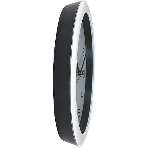Alba Wall Clock Analog - Quartz - White Case - 1 Each (HORNEWBC)