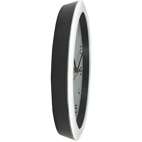 Alba Wall Clock Analog - Quartz - White Case - 1 Each (HORNEWBC)