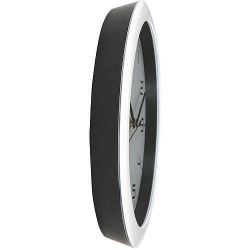 Alba Wall Clock Analog - Quartz - White Case - 1 Each (HORNEWBC)