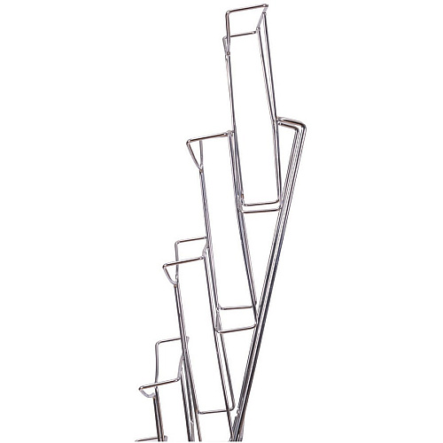 Alba Display Rack 400 x Sheet, 7 x Document - 7 Compartment(s) - 59.06" Height - Floor - Metal - 1 Each (DDFIL7S)