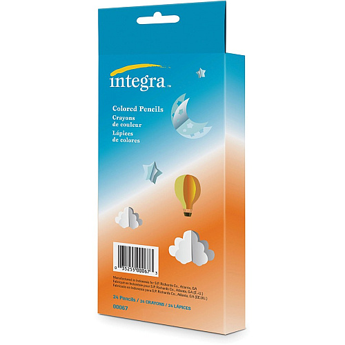 Integra Colored Pencil 24 / Pack (00067)