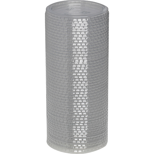 Dixie Portion Cup Lids by GP Pro PETE Plastic - Clear - 100/Pack - 24 / Carton (PL40CLEAR)