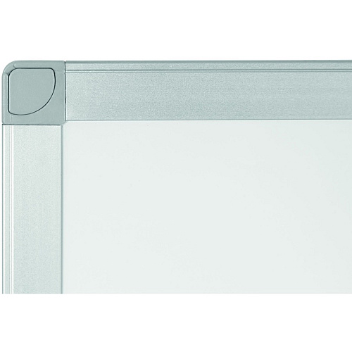 Bi-silque Ayda Steel Dry Erase Board 36" (3 ft) Width x 24" (2 ft) Height - White Steel Surface - Aluminum Frame - Rectangle - Horizontal/Vertical - Magnetic - 1 Each (MA03759214)