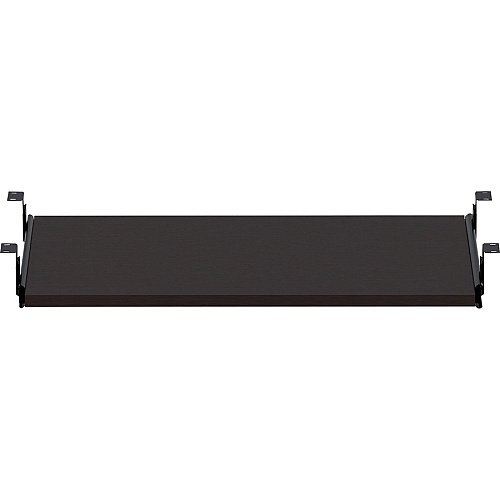 Lorell Universal Keyboard Tray 0.8" Height x 26" Width x 15" Depth - Finish: Espresso (LLR18225)