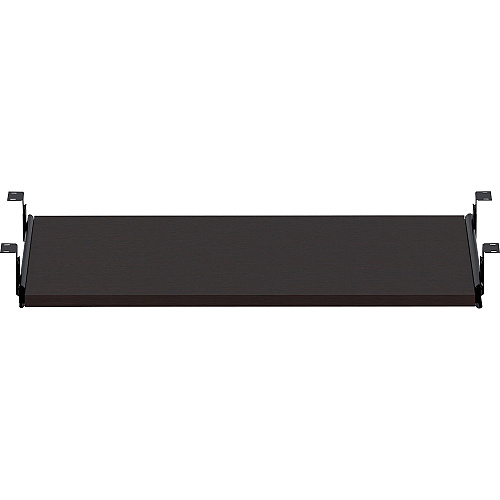 Lorell Universal Keyboard Tray 0.8" Height x 26" Width x 15" Depth - Finish: Espresso (LLR18225)