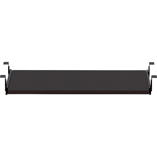 Lorell Universal Keyboard Tray 0.8" Height x 26" Width x 15" Depth - Finish: Espresso (LLR18225)