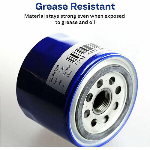 Avery&reg; Direct Thermal Roll Labels 3 1/2" Height x 1 1/8" Width - Permanent Adhesive - Rectangle - Thermal - Bright White - Paper - Water Resistant - Permanent Adhesive, Scratch Resistant, Smudge Resistant, Grease Resistant, BPA Free, Stick & S (04183)