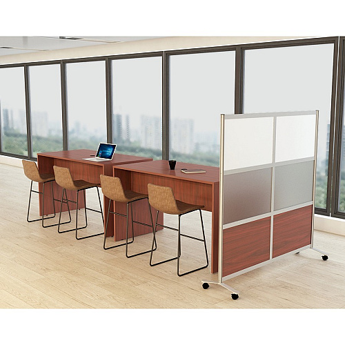 Lorell Essentials Series Standing-Height Table 41.3" Height x 72" Width x 36" Depth - Band Edge (LLR69662)