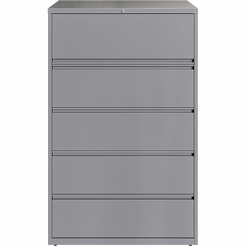 Lorell Fortress Series Lateral File w/Roll-out Posting Shelf 42" Width x 18.6" Depth x 67.6" Height - 2 x Drawer(s) for File - Letter, Legal, A4 - Lateral - Hanging Rail, Magnetic Label Holder, Locking Drawer, Locking Bar, Ball Bearing Slide, R (LLR00044)