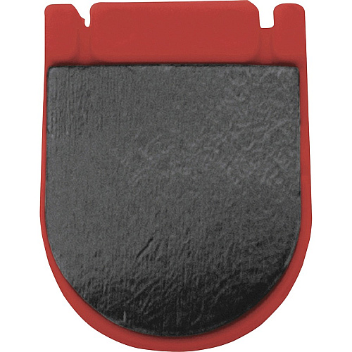 Advantus Magnetic Cabinet/Locker Clip 1" Length x 0.5" Width - 40 Sheet Capacity - for Notes, Photo, Memo, Message - Magnetic, Self-adhesive - Assorted - Ceramic Magnet - 6 / Pack (97526)