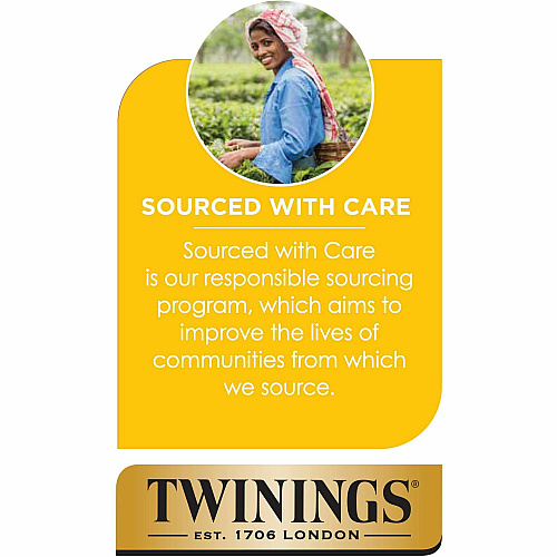 Twinings of London Lemon & Ginger Herbal Tea Bag Herbal Tea - 1.3 oz - 25 / Box (09180)