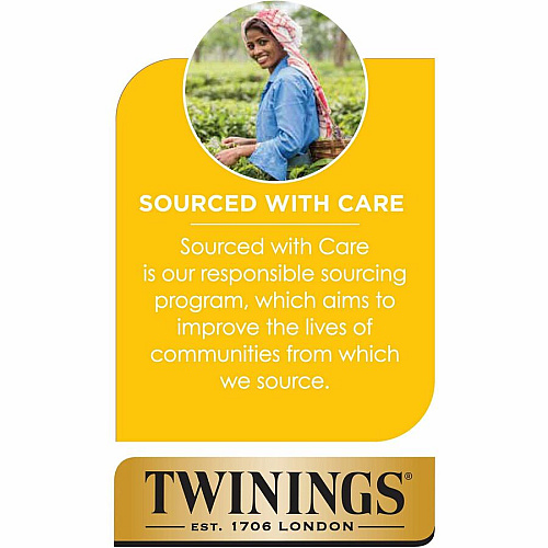 Twinings of London Pure Peppermint Herbal Tea Bag Herbal Tea - 1.8 oz - 25 / Box (09179)