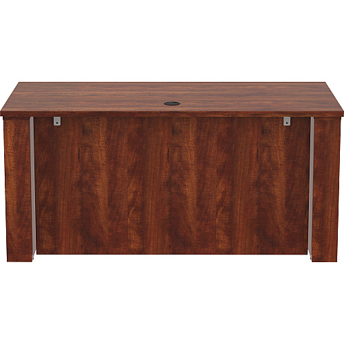Lorell Essentials Series Sit-to-Stand Desk Shell x 0.1" Thickness Top, 49" Height x 60" Width x 29" Depth - Finish: Cherry - Laminate Table Top (LLR69570)