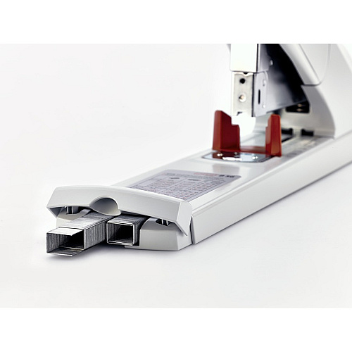 Novus B56 Heavy Duty Stapler Staples Upto 210 Sheet of 80g/m² Paper - 3" Throat Depth - Off White - Steel, Plastic - 1 Carton (0230059)