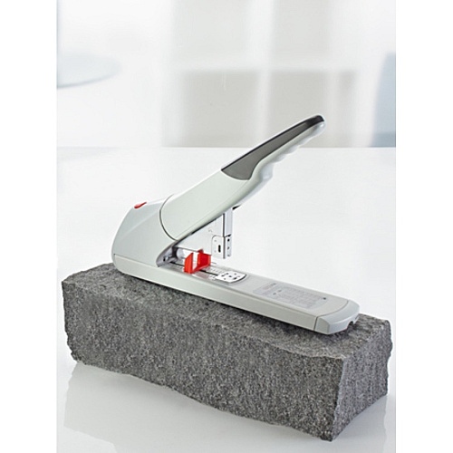 Novus B56 Heavy Duty Stapler Staples Upto 210 Sheet of 80g/m² Paper - 3" Throat Depth - Off White - Steel, Plastic - 1 Carton (0230059)