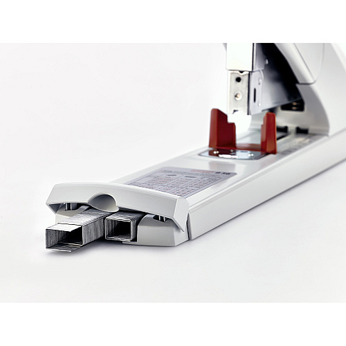 Novus B56 Heavy Duty Stapler Staples Upto 210 Sheet of 80g/m² Paper - 3" Throat Depth - Off White - Steel, Plastic - 1 Carton (0230059)