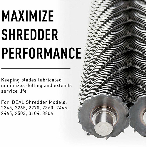 ideal. IDEACCED21/8H Shredder Oil 3 quart - White - 8 / Carton (IDEACCED218H)