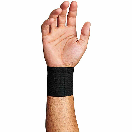 Ergodyne ProFlex 400 Universal Wrist Wrap Black - Woven, Elastic (72102)