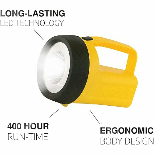 Eveready ReadyFlex LED Floating Lantern LED - 80 lm Lumen - 2 x D - Battery - Yellow - 1 Each (EVGPLN451)