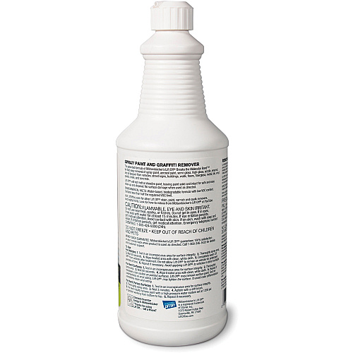 Motsenbockers Lift Off Mötsenböcker's Lift Off Spray Paint/Graffiti Remover (4 32 fl oz (1 quart) - Environmentally Friendly, Water Based - White - 1 Each 1103)