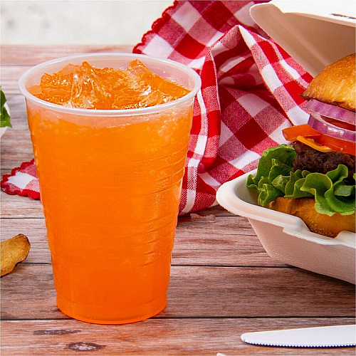 Solo Galaxy 12 oz Plastic Cold Cups 50 / Bag - 12 fl oz - 20 / Carton - Translucent - Plastic, Polystyrene - Cold Drink (Y12S)