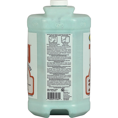 Zep TKO Hand Cleaner Lemon Lime Scent - 1 gal - Dirt Remover, Grime Remover, Grease Remover - Hand - Blue, Opaque - Heavy Duty, Solvent-free, Non-flammable - 1 Each (R54824)