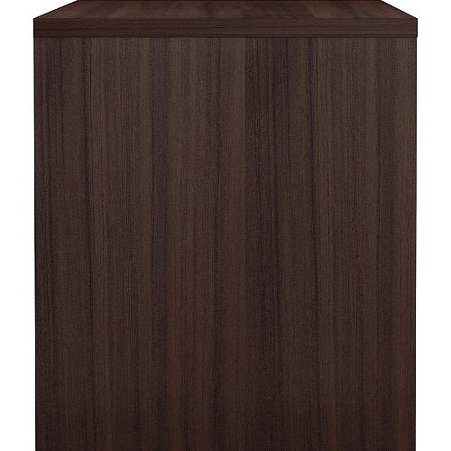 Lorell Essentials Series Wall-Mount Hutch 17" Height x 36" Width x 15" Depth, x 1" Thickness Bottom Panel, x 1" Thickness Side Panel, x 0.6" Thickness Back Panel - Band Edge - Material: Laminate - Finish: Espresso Laminate (LLR18240)
