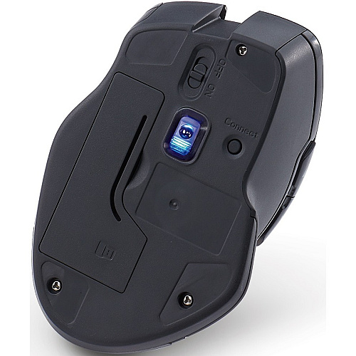 Verbatim USB-C&trade; Wireless Blue LED Mouse - Teal Blue LED/Optical - Wireless - Radio Frequency - 2.40 GHz - Teal - USB Type C - 1600 dpi - 6 Button(s) - 1 Each (70247)