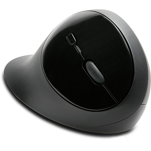 Kensington Pro Fit Ergo Wireless Mouse Wireless - Bluetooth/Radio Frequency - 2.40 GHz - Black - USB - 1600 dpi - 5 Button(s) - 1 Each (75404)