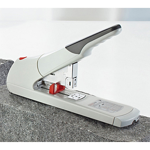 Novus B50 Heavy Duty Stapler Staples Upto 140 Sheet of 80g/m² Paper - 3" Throat Depth - Off White - Steel, Plastic - 1 Carton (0230060)