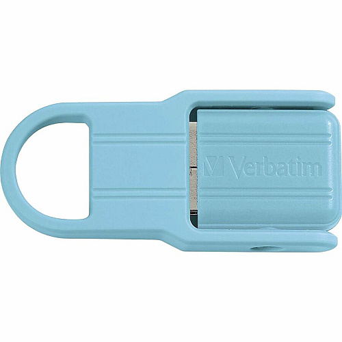 Microban 16GB Store 'n' Flip&reg; USB Flash Drive - 2pk- Berry, Blue 16 GB - USB 2.0 Type A - Blue, Berry - Lifetime Warranty - 2 / Pack (70377)
