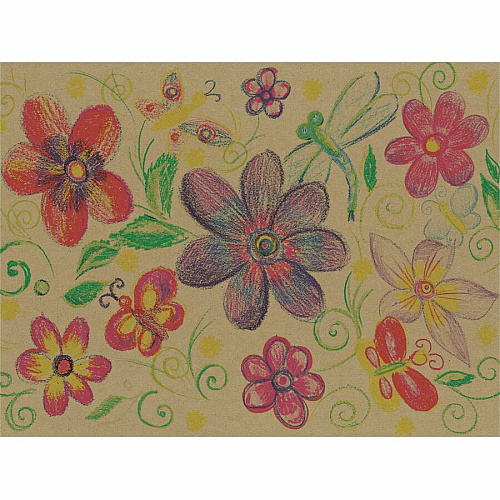 Creativity Street Natural Kraft Sheets Drawing, Project, Art, Craft Project, Decoration - 500 Piece(s) - 2.10" Height x 9" Width x 12" Length - Natural - Kraft - 500 / Ream (5713)