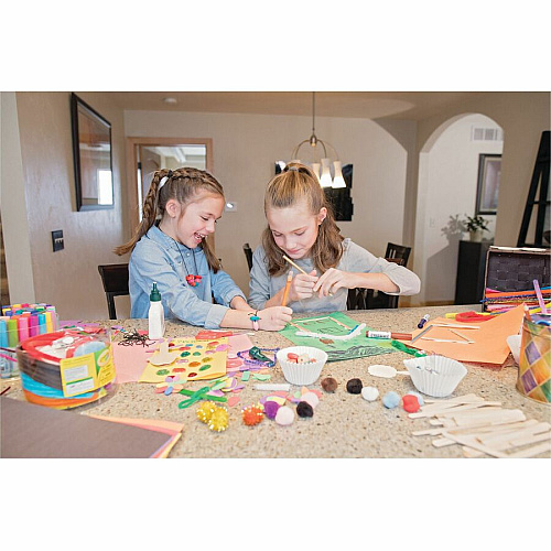 Pacon&reg; Alphabet Beads Skill Learning: Alphabet - White, Black (3255)