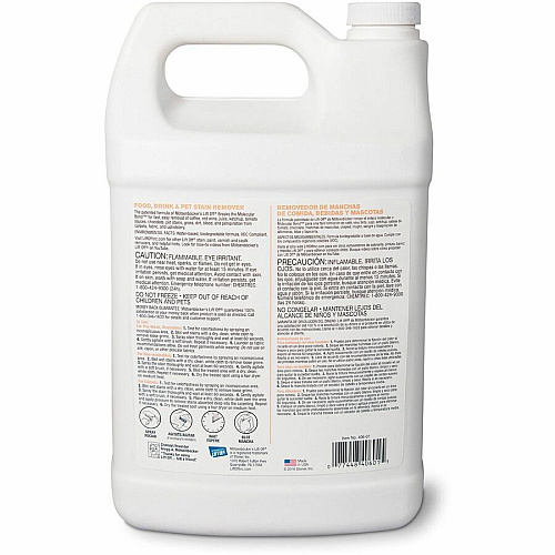 Motsenbockers Lift Off Mötsenböcker's Lift Off Food/Drink/Pet Stain Remover (4 128 fl oz (4 quart) - Environmentally Friendly - White Bottle - 4 / Carton 0601CT)