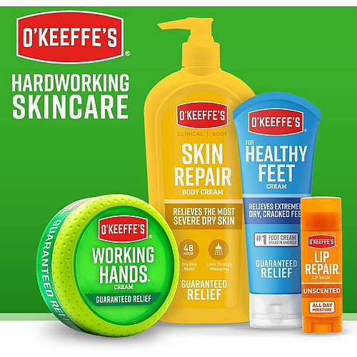 O'Keeffe's Working Hands Hand Cream Cream - 3.40 fl oz - For Dry Skin - Applicable on Hand - Cracked/Scaly Skin - Moisturising - 1 Each (K0350007)