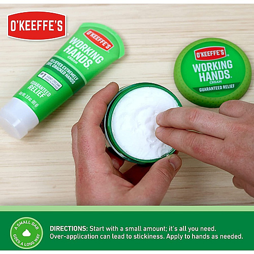 O'Keeffe's Working Hands Hand Cream Cream - 3.40 fl oz - For Dry Skin - Applicable on Hand - Cracked/Scaly Skin - Moisturising - 1 Each (K0350007)