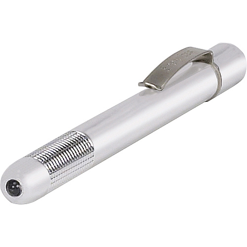 Energizer LED Pen Light LED - Bulb - 1 W - 6 lm Lumen - AAA - Battery - Stainless Steel - Drop Resistant - Silver - 4 / Carton (PLED23AEHCT)